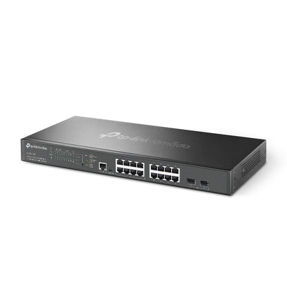Tp-Link Switch 16-Port 2.5G And 2-Port 10Ge Sfp+ L2+ Managed With 8-Port Poe+