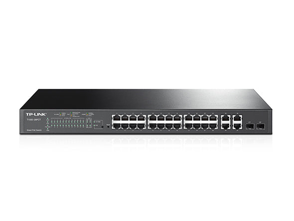 Tp-Link Switch JetStream 24 Portas 10/100Mbps + 4 Portas Gigabit Smart Switch