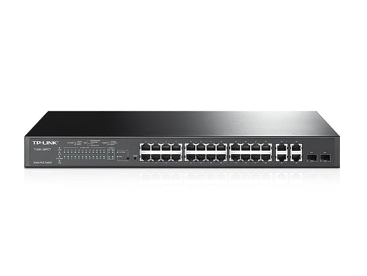 Tp-Link Switch JetStream 24 Portas 10/100Mbps + 4 Portas Gigabit Smart Switch