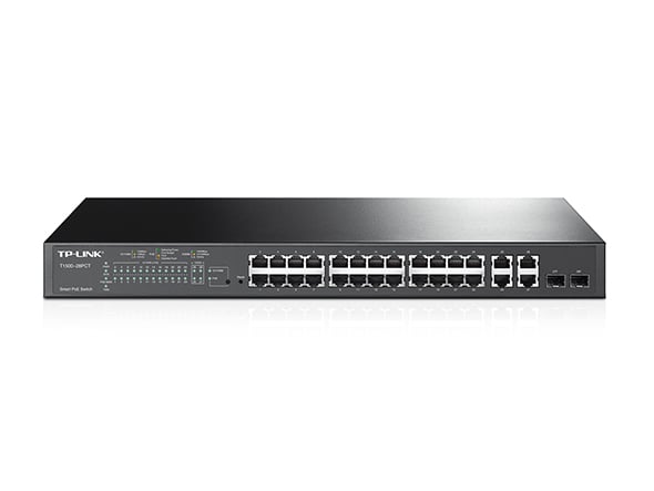 Tp-Link Switch JetStream 24 Portas 10/100Mbps + 4 Portas Gigabit Smart Switch