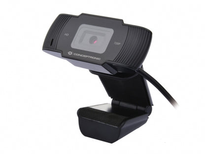Conceptronic 720P HD Webcam c/ Microfone