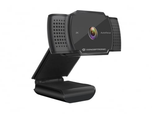 Conceptronic 2K Super HD Autofocus Webcam c/ Microfone