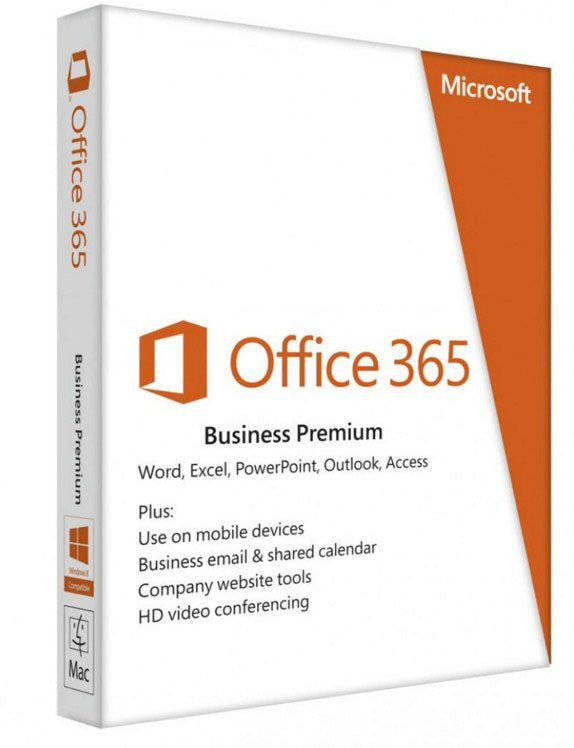 Microsoft Act Key/Office 365 Bus Prem Retail All Lng