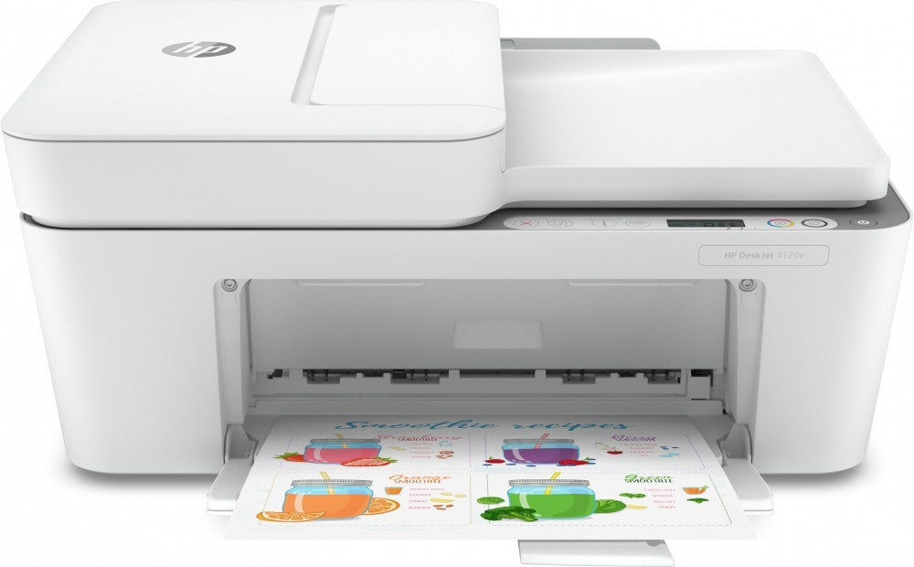 HP Impressora Multifunções DeskJet 4120e Wifi Branca