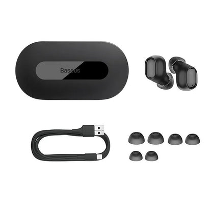 Baseus Bowie Ez10 True Wireless Earphones Preto