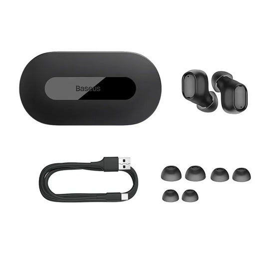 Baseus Bowie Ez10 True Wireless Earphones Preto