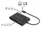 Leitor de Cartões Conceptronic 7-em-1 USB2.0 + Cartões Memória