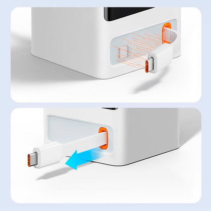 Os-Baseus Powercombo Digital Powerstrip 2Ac+1U+1C+Retractable-C 65W