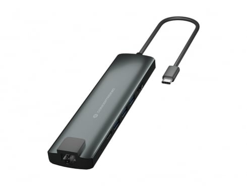 Conceptronic Donn 9-in-1 Adaptador Multifunctional USB Hub