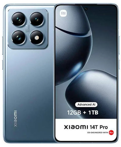 Smartphone Xiaomi 14T Pro 5G 6.67P Dual SIM 12GB/1TB Titan Blue
