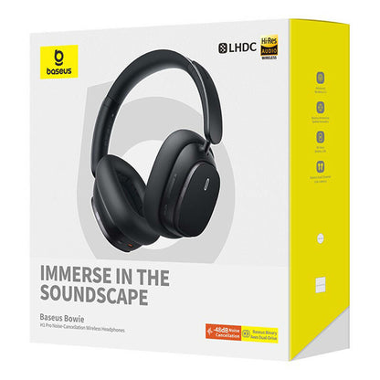 Baseus AUSCULTADORES BOWIE H1 PRO NOISE CANCEL WIRELESS BLACK