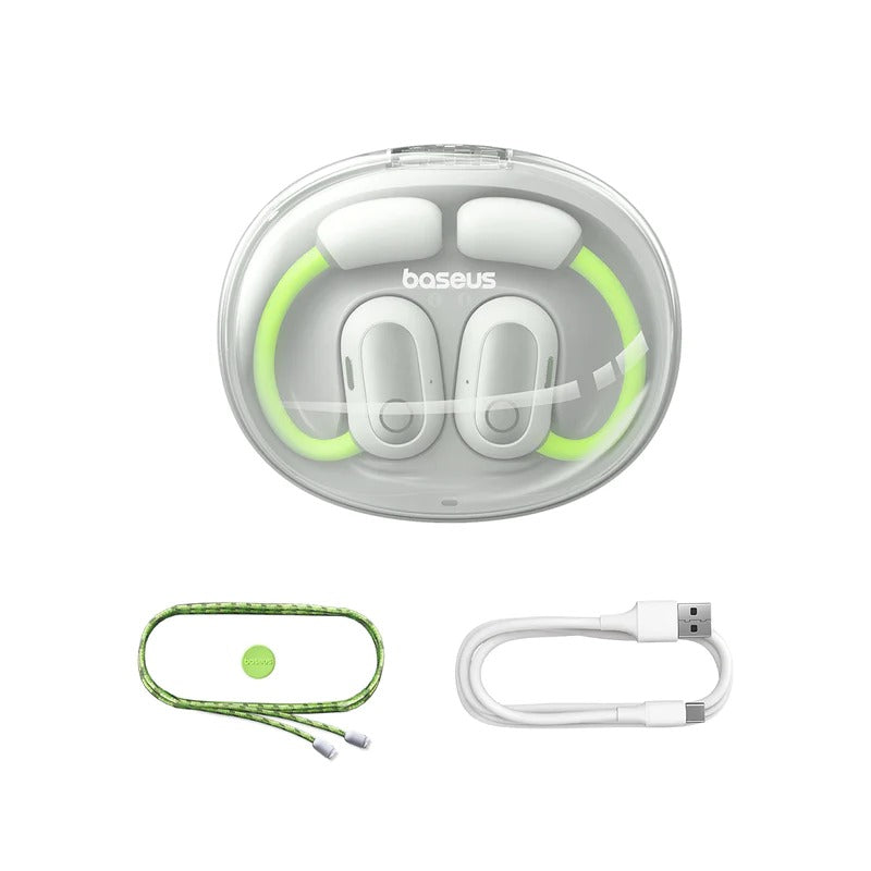 Auriculares Baseus Eli Sport 1 TWS Open-Ear Aurora Green