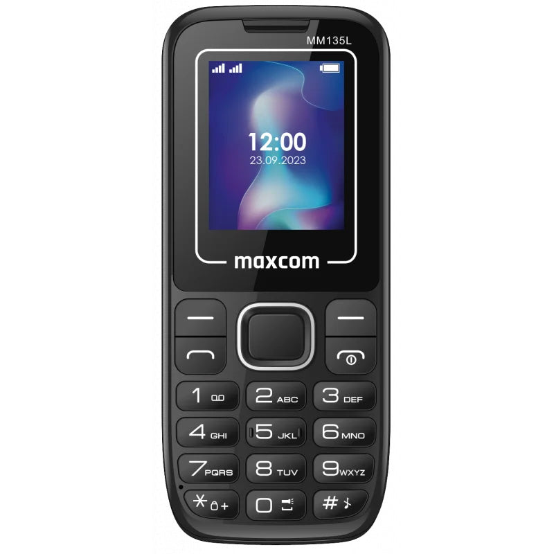 Maxcom Telemovel Mm135 Lite Preto/Blue