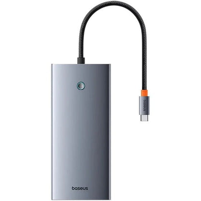 Baseus Ultrajoy Series 11-Port Hub Docking Station Space Grey Type-C To Hdmi 4K@60Hz * 2+DP 4K@60Hz * 1