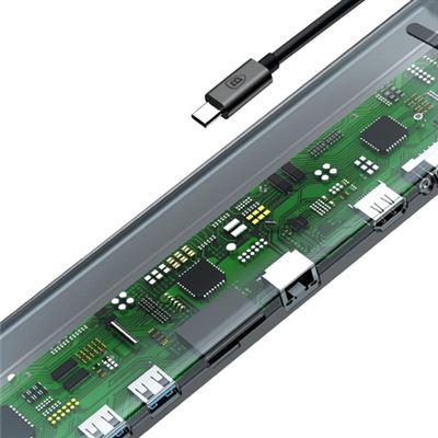 Baseus Hub de Interface CATSX-F0G | Cinzento
