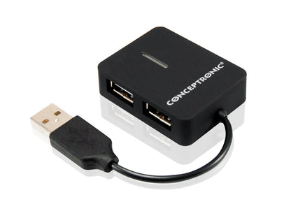 Conceptronic 4 Portas Travel USB Hub