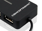Conceptronic 4 Portas Travel USB Hub