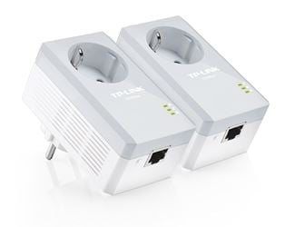 Tp-Link Kit de 2 Adaptadores Powerline 500MBPS RJ45 C / Pass-Through