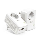 Tp-Link Kit AV1000 Passthrough Powerline 1 Porta Gigabit 1000Mbps HomePlug AV2
