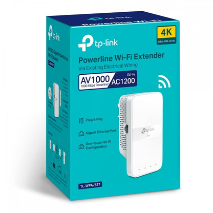 Tp-Link AV1000 GIGABIT Powerline AC1200 WI-FI EXTENDER