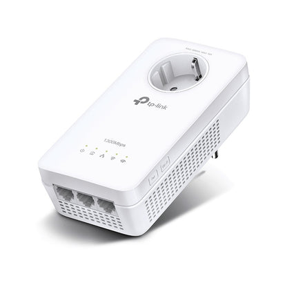 Tp-Link AV1300 Gigabit Pósthrough Powerline ac Wi-fi Extender SPEED 300 Mbps até 2.4 GHz + 867 Mbps até 5 GHz 1300 Mbps Powerline SPEC Qualmm CPU HomePlug AV2 3?ó Gigabit Ports