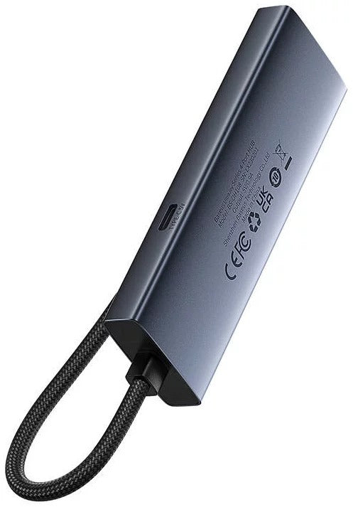 Hub Usb Baseus Ultrajoy Series 4-Port Hub Space Grey Usb-C To Usb 3.0*4+Usb-C 5V