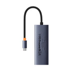 Baseus Hub USB UltraJoy Series 5-Port Space Grey (Dual USB-C to USB-C+HD)