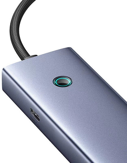 Hub USB Baseus Hub UltraJoy Series Lite 4 portas 50 cm (USB para USB3.0 * 4 + Type-C)