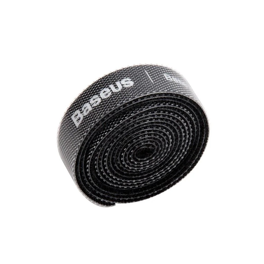 Velcro Baseus Circle Velcro Strap 50Cm Black