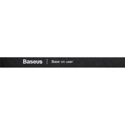 Velcro Baseus Colourful Circle Velcro Strap 1M Black