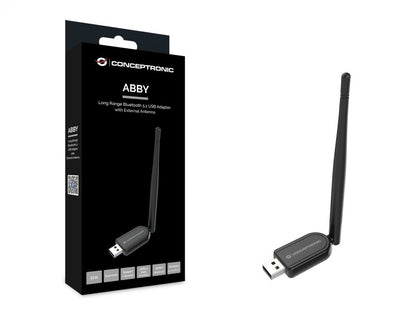 Conceptronic Abby Adaptador Longo alcance Bluetooth 5.1 USB c/ Antena Externa
