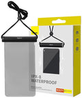 Os-Baseus Aquaglide Waterproof Phone Pouch With Cylindrical Slide Lock Cluster Black