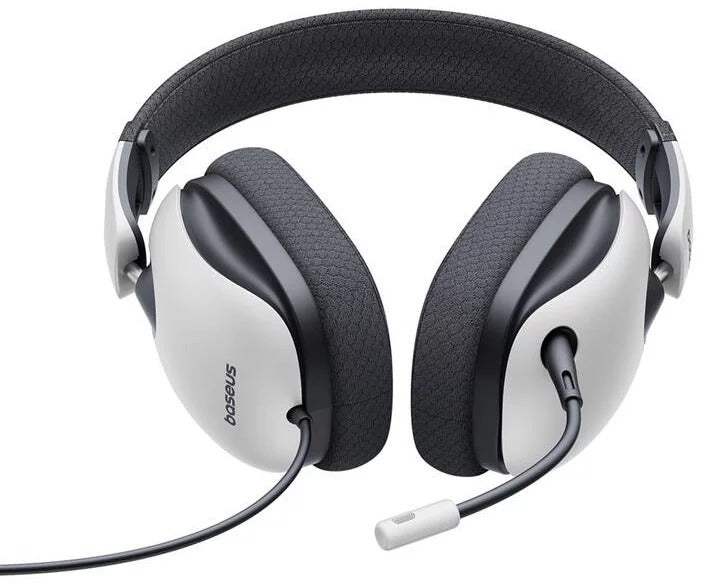 Auscultadores Os-Baseus Goplay 1 Max Gaming Wired Headphones Moon White
