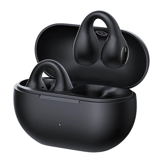 Os-Baseus Bass 15 Clip Open-Ear True Wireless Earphones Cluster Black