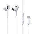 Baseus AUSCULTADORES ENCOK CZ17 SEMI-IN-EAR WIRED EARPHONES MOON WHITE