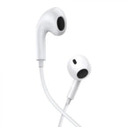 Baseus AUSCULTADORES ENCOK CZ17 SEMI-IN-EAR WIRED EARPHONES MOON WHITE