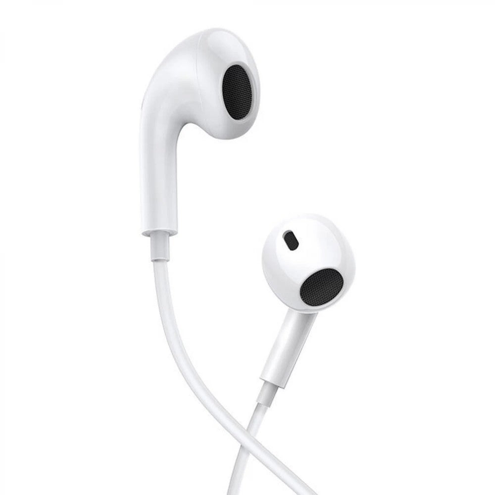 Baseus AUSCULTADORES ENCOK CZ17 SEMI-IN-EAR WIRED EARPHONES MOON WHITE
