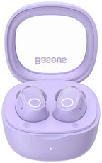 Auriculares Baseus s/fios Bowie WM02 TWS, Bluetooth 5.0 (Roxo)