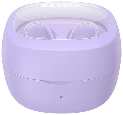 Auriculares Baseus s/fios Bowie WM02 TWS, Bluetooth 5.0 (Roxo)