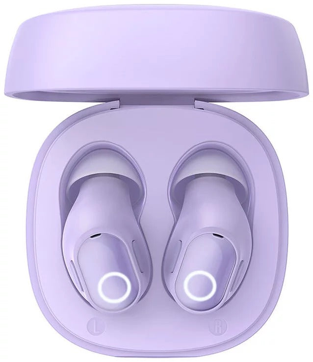 Auriculares Baseus s/fios Bowie WM02 TWS, Bluetooth 5.0 (Roxo)