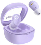Auriculares Baseus s/fios Bowie WM02 TWS, Bluetooth 5.0 (Roxo)