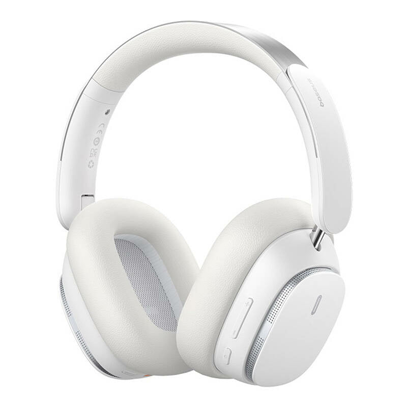 Baseus Auscultadores Bowie H1 Pro Noise-Cancel Wireless Headphones Moon White