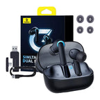 Baseus Earbuds Aequr G10 True Wireless Pretos