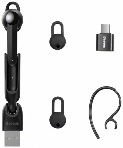 Baseus Auricular Bluetooth 5.0 Encok A05 Preto