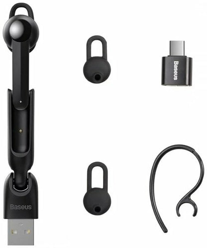 Baseus Auricular Bluetooth 5.0 Encok A05 Preto