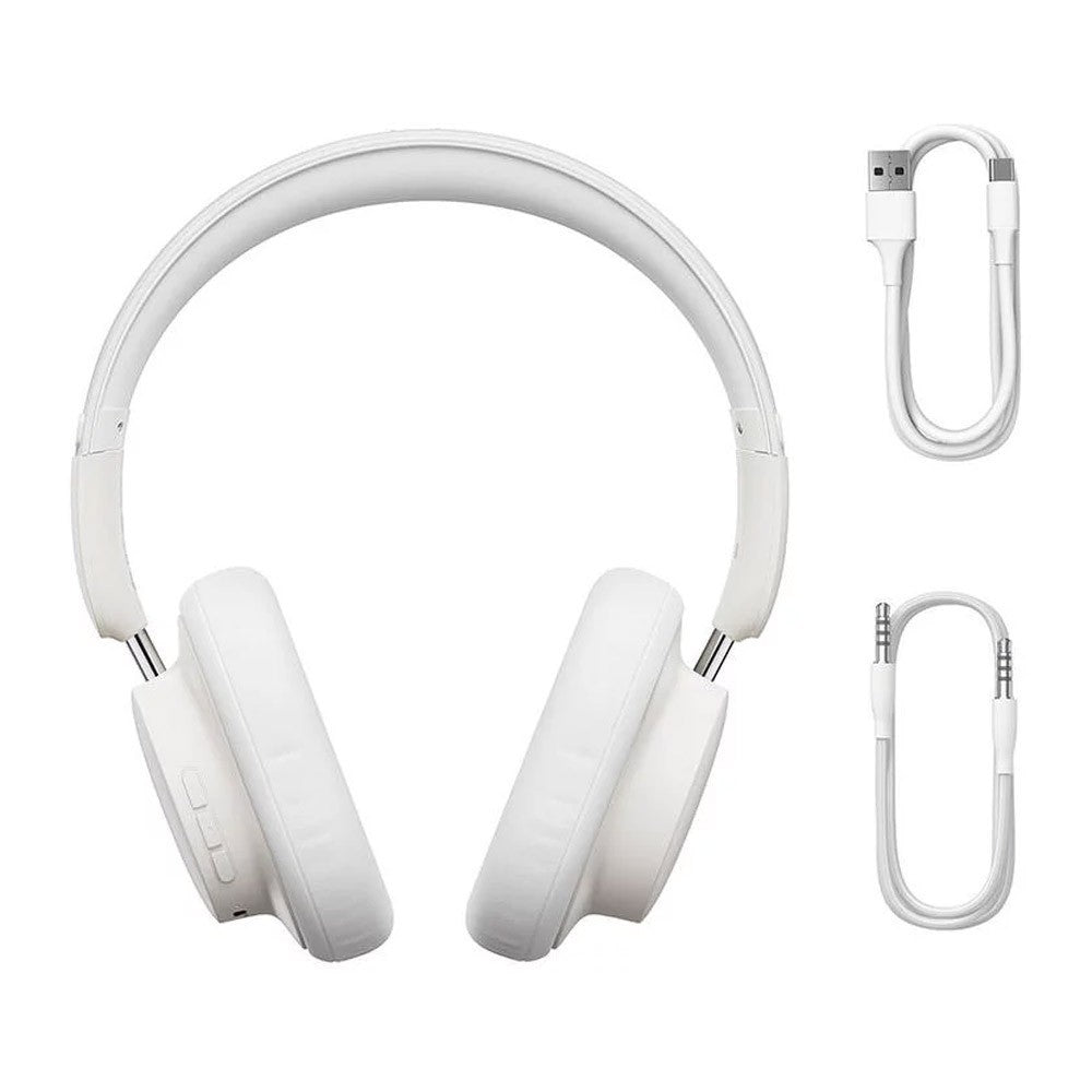 Baseus Auscultadores Wireless Bowie D03 Branco
