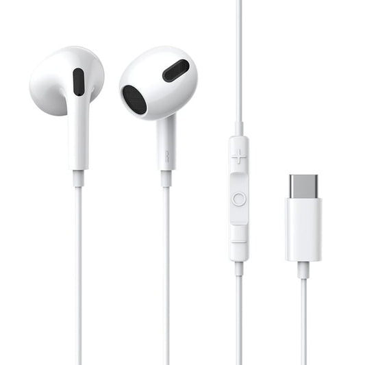 Baseus Auriculares c/ Fios Encok Usb-C C17 Branco
