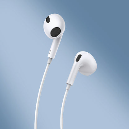 Baseus Auriculares c/ Fios Encok Usb-C C17 Branco