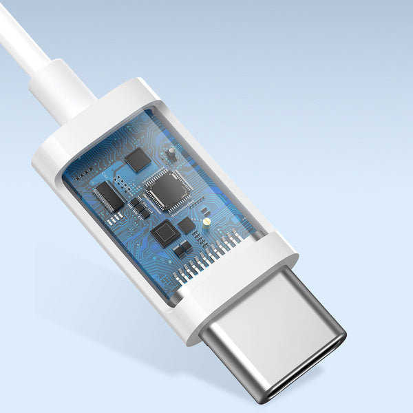 Baseus Auriculares c/ Fios Encok Usb-C C17 Branco