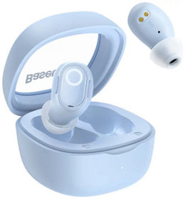 Baseus Auriculares Wireless Bowie WM02 TWS, Bluetooth 5.0 Azul